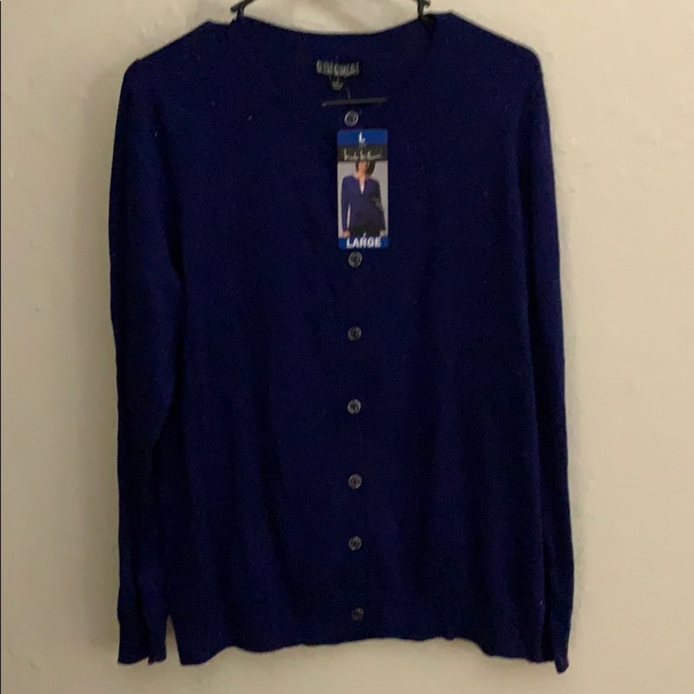 Original Nicole Miller button up sweater